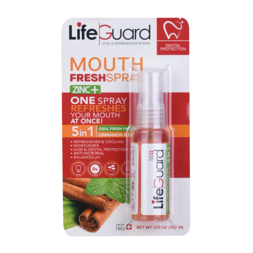 خوشبوکننده دهان با طعم دارچین و نعناع لایف گارد تراست