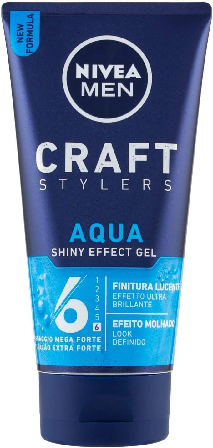 ژل حالت دهنده مو نیوآ مدل Aqua Shiny Effect GeL