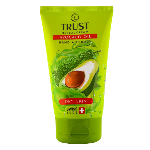 کرم دست و بدن آووکادو تراست حاوی روغن آووکادو آبرسان نرم کننده و بازسازی کننده