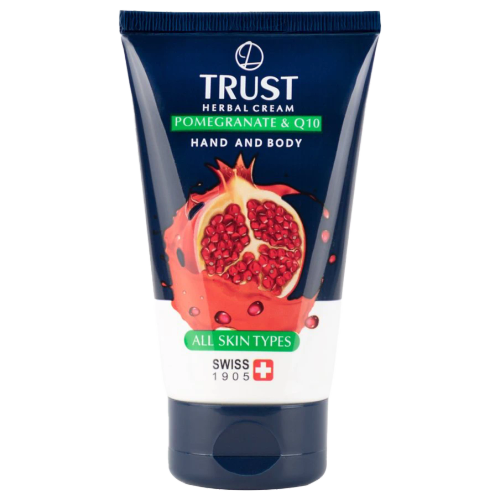 کرم دست و بدن انار و Q10 مناسب انواع پوست آبرسان ،نرم کننده و سفت کننده پوست