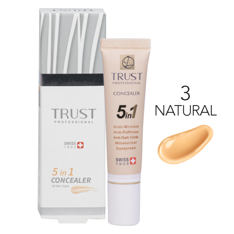 کانسیلر SPF30 تراست نچرال بژ با حجم ۱۵ میل