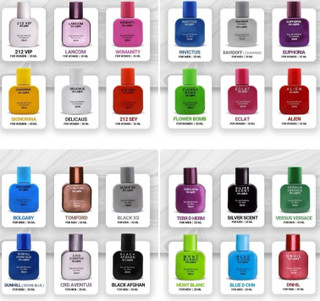 عطر جیبی اسکلاره SCLAREE مدل شیشه مربعی حجم 35 میلی لیتر