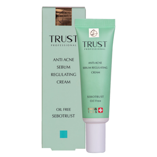 کرم کنترل کننده آکنه و چربی پوست تراست حجم 30 میلی