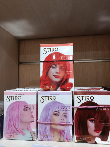 رنگ مو دکلره رنگی پودری استیرو 50 گرم