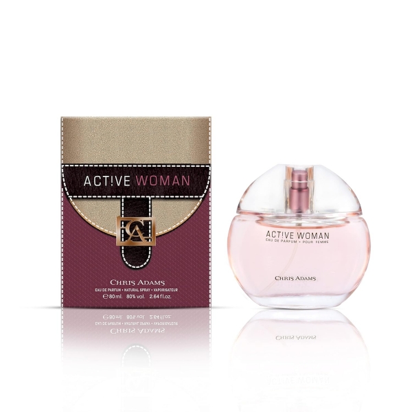 عطر ادکلن اکتیو وومن کیفی اصلی و اورجینال کریس آدامز حجم 80‌میلی