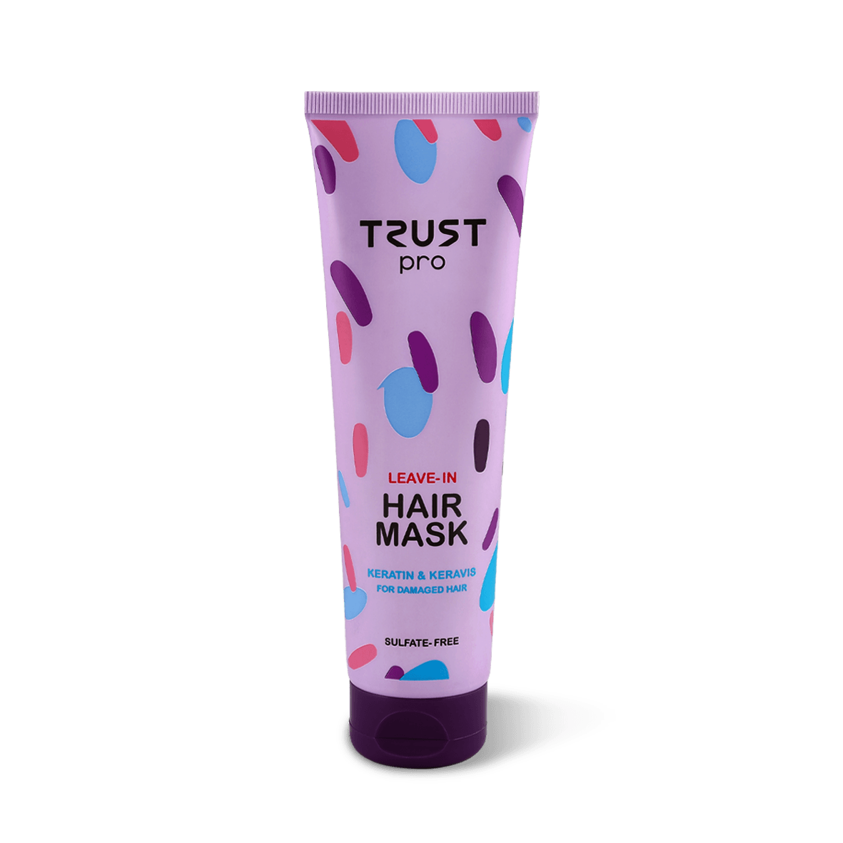 ماسک موی بعد از حمام  تراست حاوی کراتین و کراویس مناسب موهای رنگ شده و آسیب دیده حجم ۱۵۰ میلی