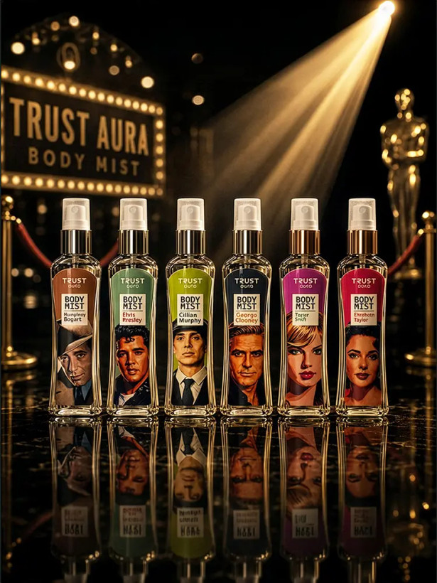 بادی میست مردانه TRUST aura مدل Elvis Presley
